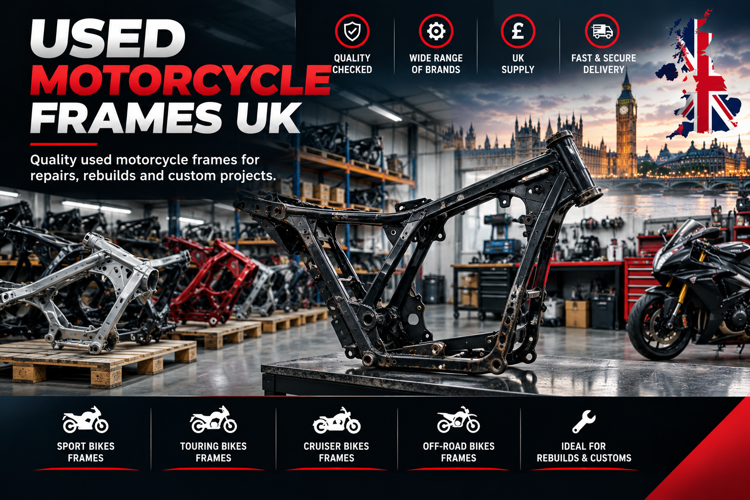Used Motorcycle Frames UK