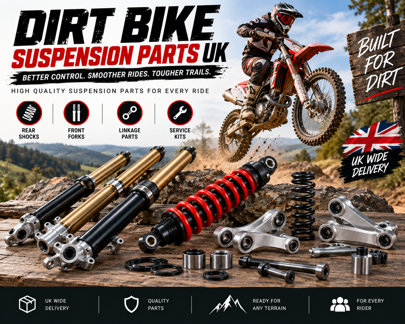 Dirt Bike Suspension Parts UK